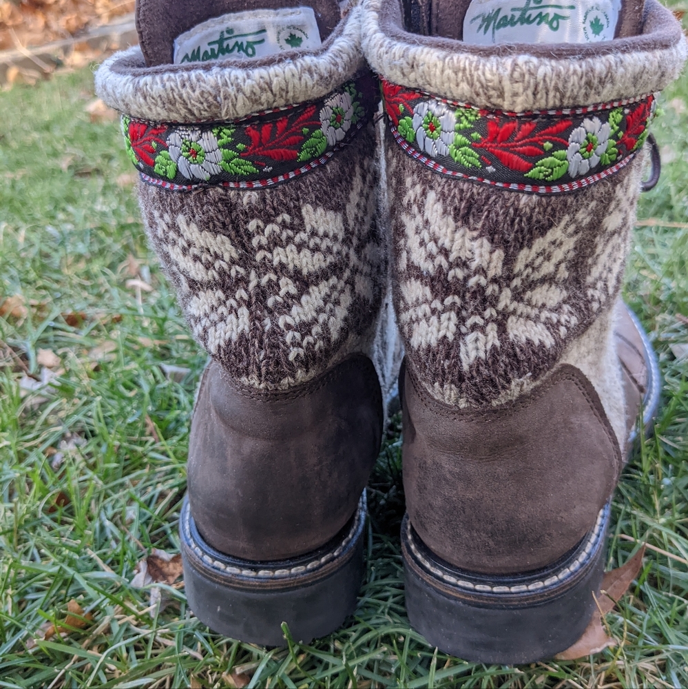 Martino boots, size 8